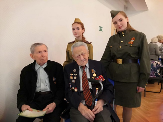 Встреча с ветераном Валентином Сорвиным